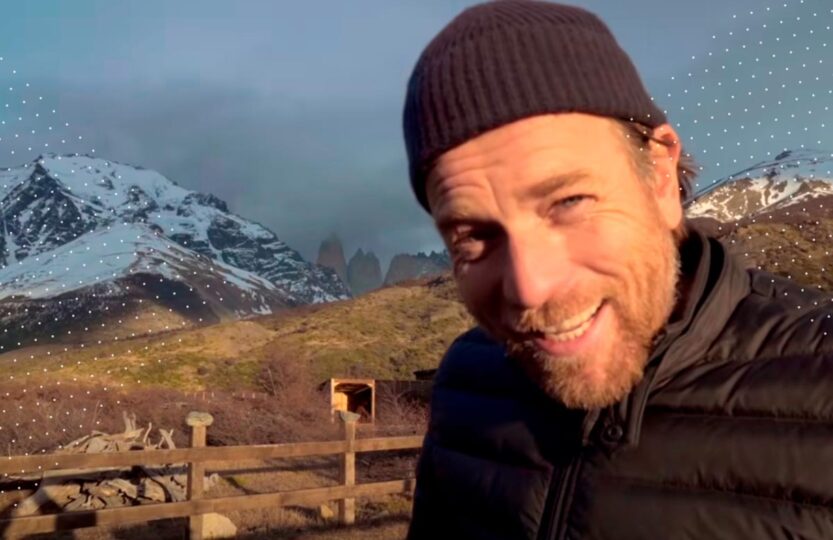 ¡Ewan McGregor tiene un pariente chileno y bebió terremoto en fonda!